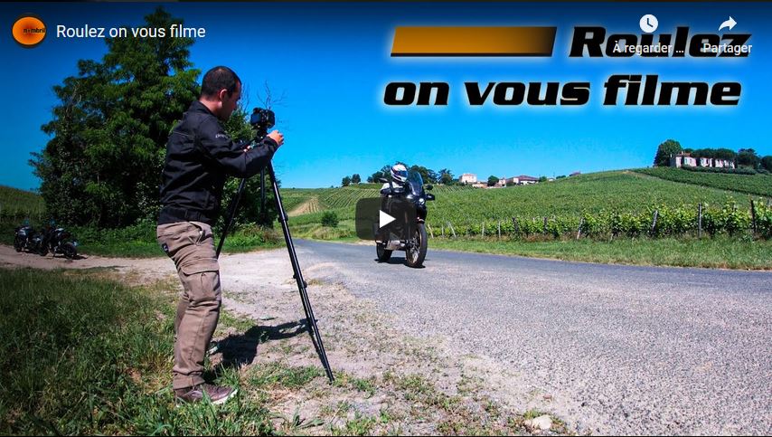 vidéo roulez on vous filme